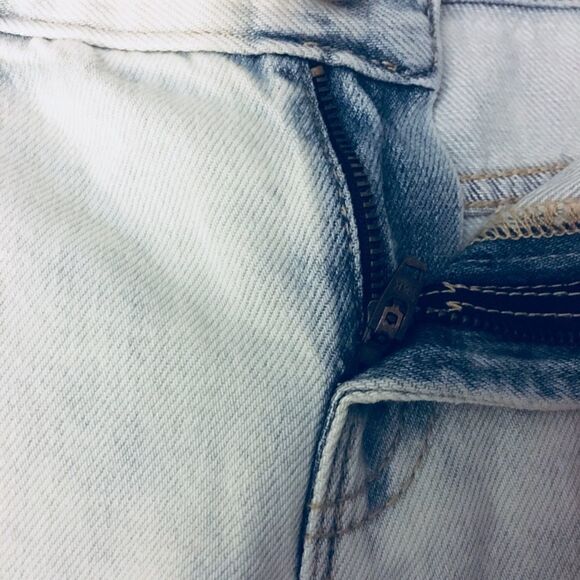 BDG Dolphins Low Rise Light Blue Shorts - Picture 4 of 6